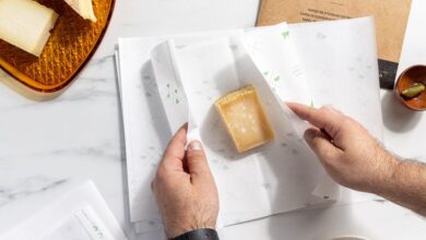 cheese storage paper