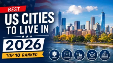 best US cities to live in 2026