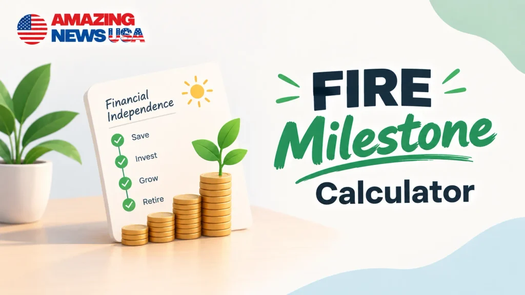 fire milestone calculator by amazingnewsusa.com